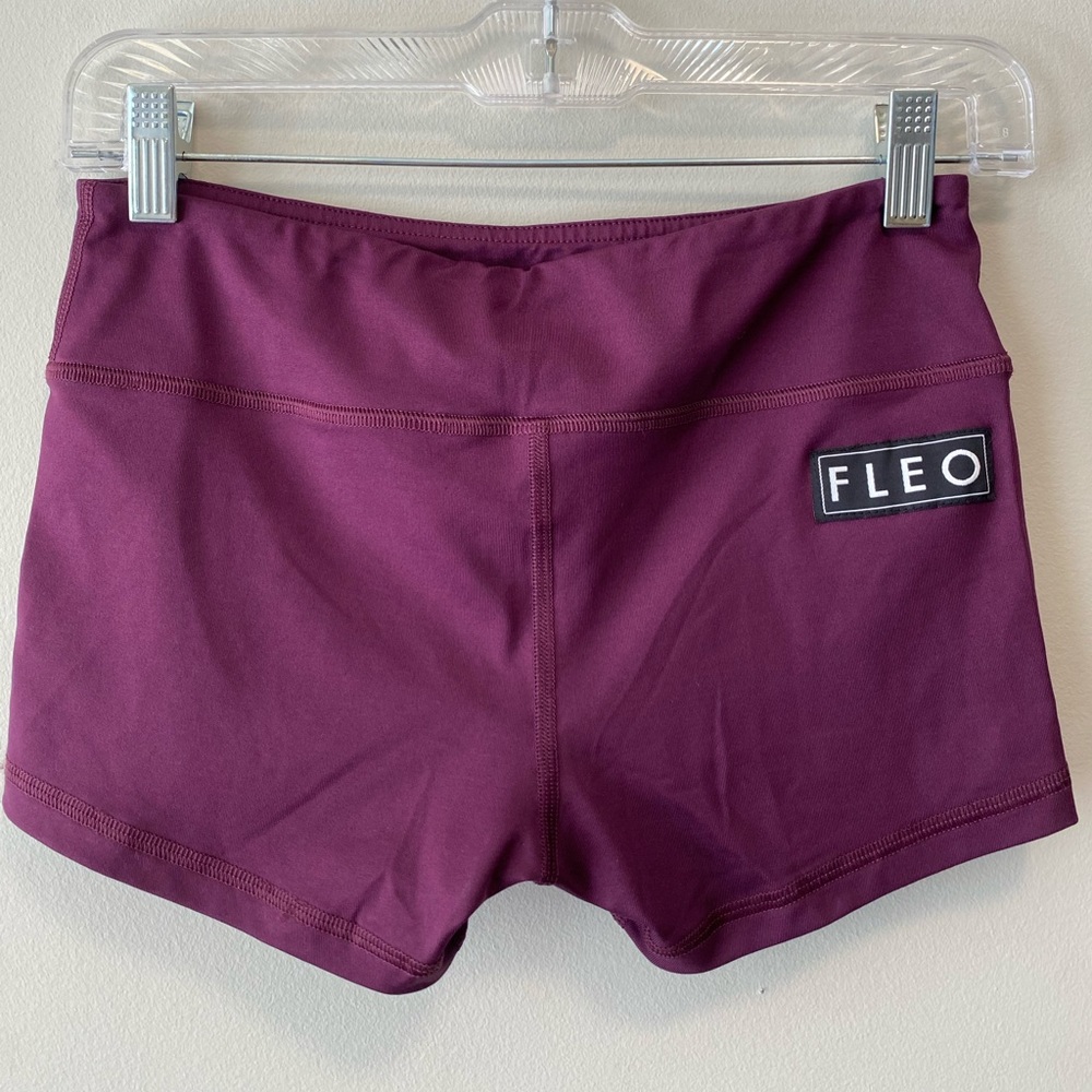 Size S, Plum, Fleo Shorts